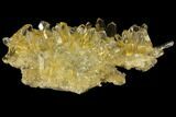 Selenite Crystal Cluster (Fluorescent) - Peru #108619-1
